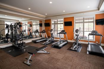 Fitness Center located at Hall Creek Apts in Arlington, TN 38002